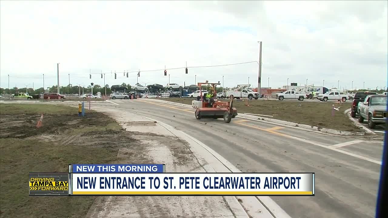 Gateway Expressway Project changes St. Petersburg-Clearwater International Airport entrance location