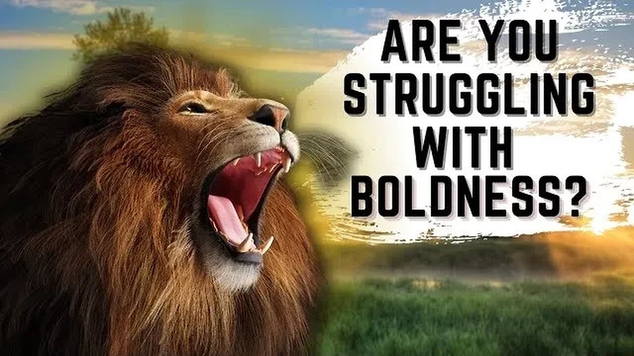 Are You struggling with Boldness?