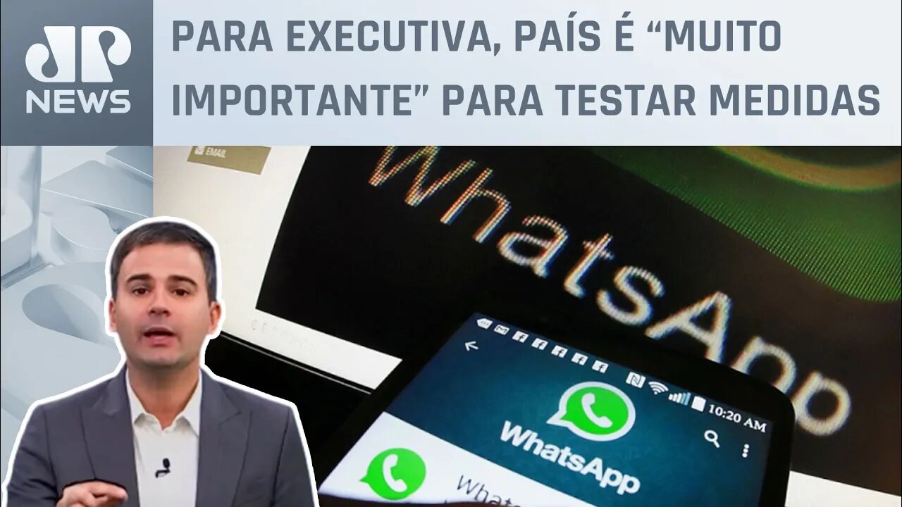 Bruno Meyer: Brasil é laboratório de monetização do WhatsApp, diz executiva da Meta