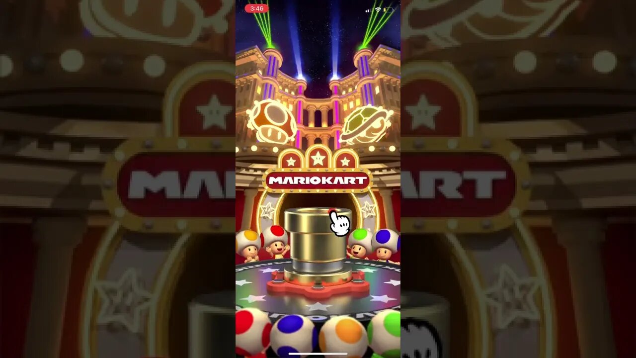 Mario Kart Tour - Gold Pipe Pull (1) | Halloween Tour 2022 Gift Reward Pipe