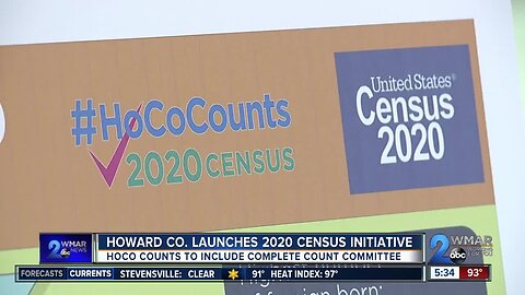 Howard County launched 2020 census initiative on Wednesday