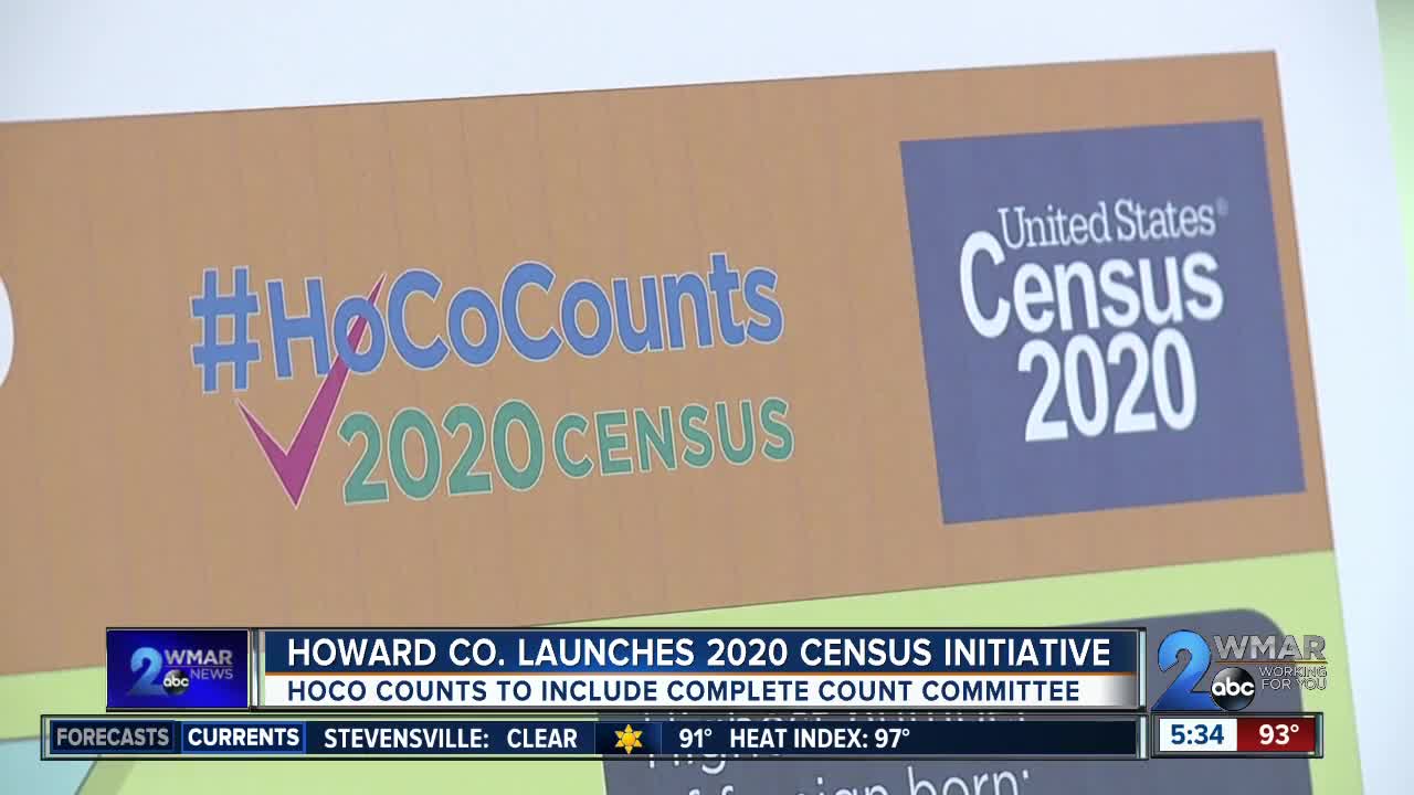 Howard County launched 2020 census initiative on Wednesday