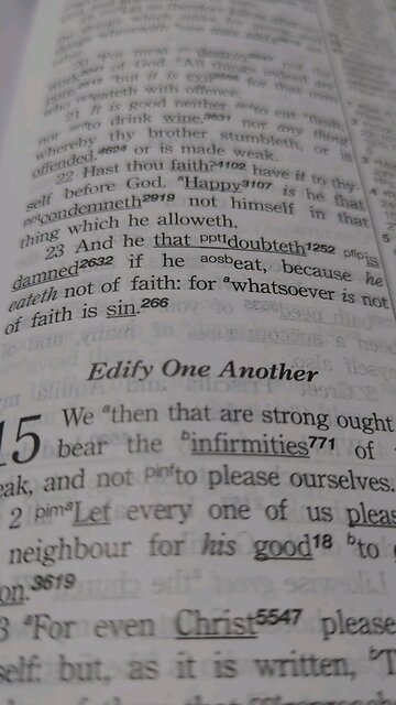 Whatsoever is not of Faith is Sin