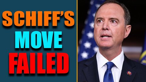 SCHIFF'S MOVE FAILED, SC READY TO RELEASE THE FINAL DEATH BLOW ON THE [DS] - TRUMP NEWS