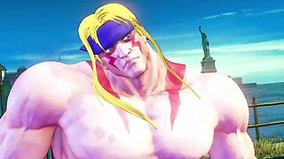 Street Fighter V - Alex vs Falke