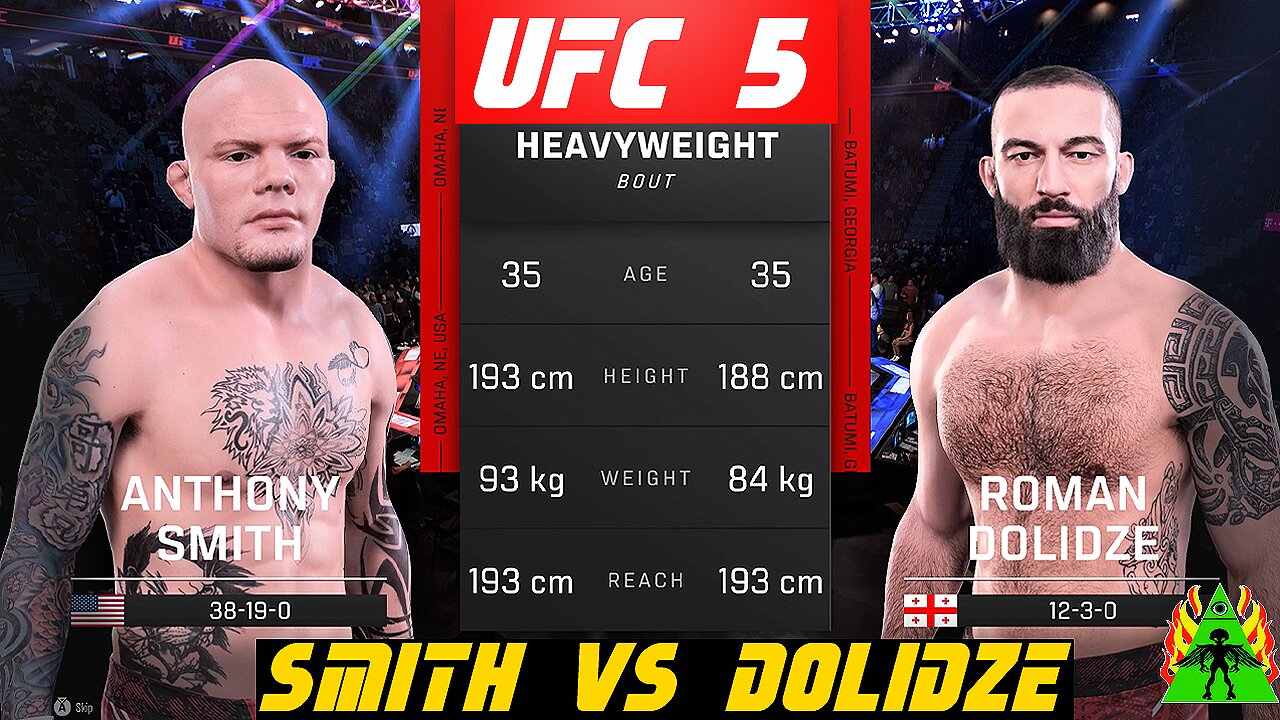 UFC 5 - SMITH VS DOLIDZE