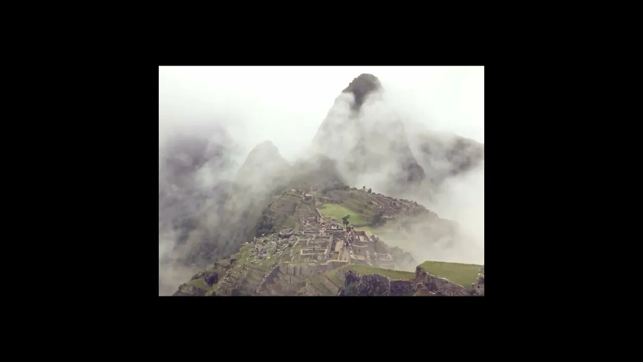 Machu Picchu 4k Drone