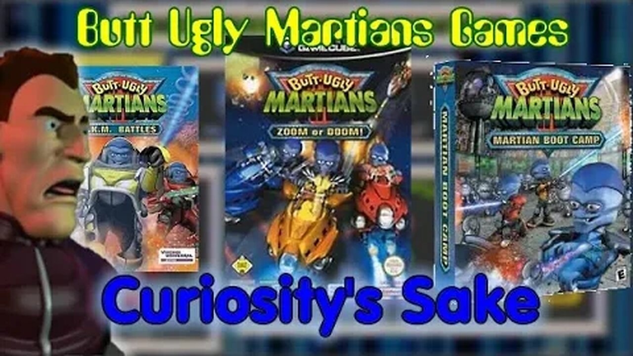 Curiosity's Sake: Episode 78 - Butt Ugly Martians Games (Gamecube, Gameboy Advance and PC)