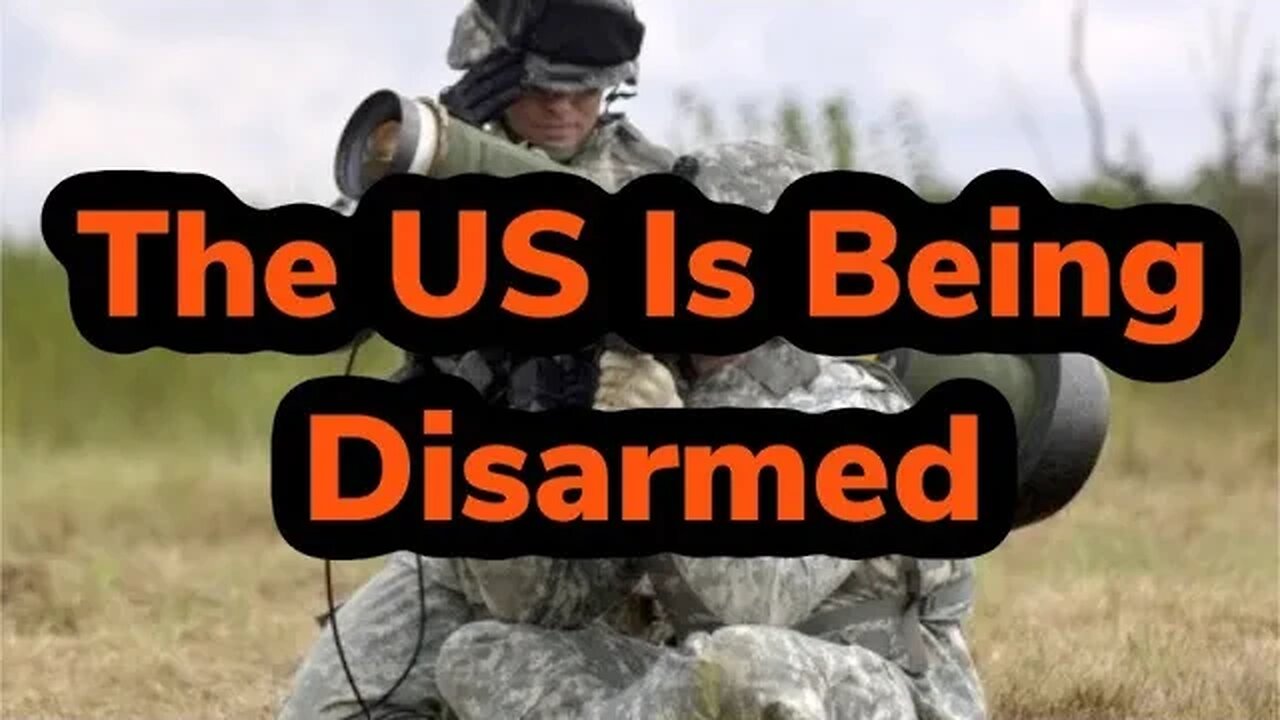 The US Is Being Systematically Disarmed And Weakened