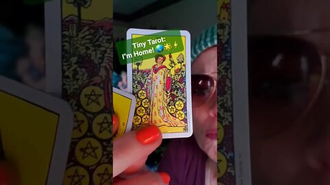 Tiny Tarot: 🌟Starting to feel it!⚡️! #lowkeymagickal #tinytarot #tarot #dailytarot #nwabusiness