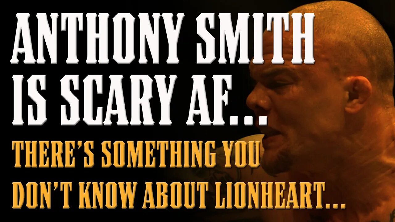 I'm AFRAID of Anthony Smith Now...