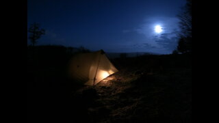 Night vlog at Teignhead farm. Dartmoor.