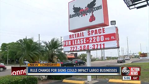 Largo sign ordinance could force 600+ businesses to shell out money