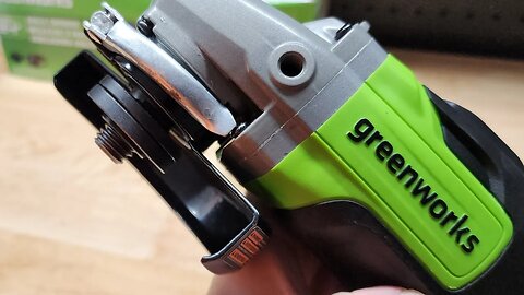 Check Out This Greenworks 24V Cordless Angle Grinder!