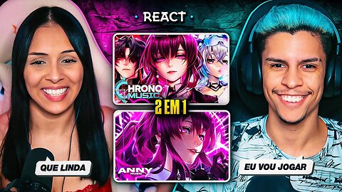 2 EM 1: CHRONO + ANNY - Caçadores de Stellaron & Fios Do Destino | [React em Casal] 🔥