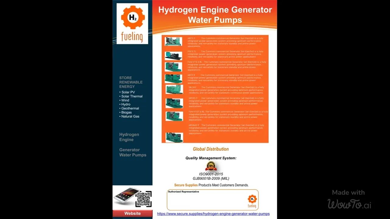 Hydrogen Fueled Advanced Pumping Solutions