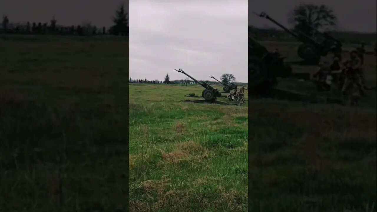 Ukrainian artillery