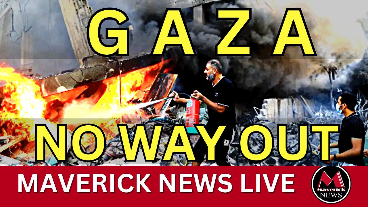 Maverick News Live Top Stories: Thousands Flee Gaza ( Israel - Hamas War )