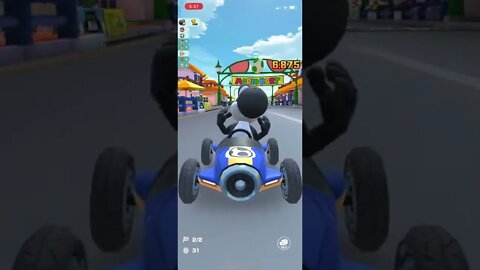 Mario Kart Tour - Mach 8 Gameplay (Mii Tour Token Shop Reward Kart)