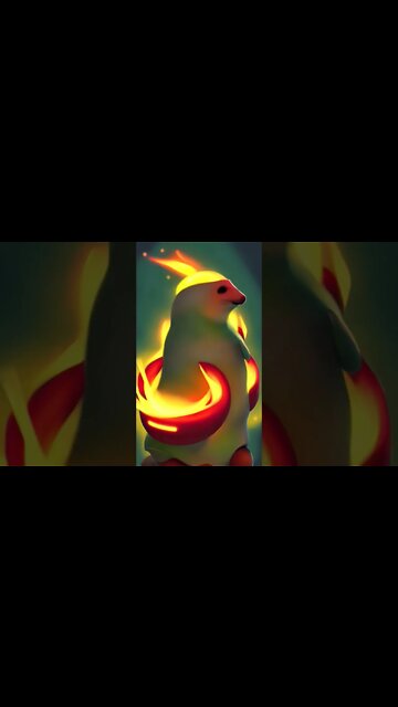 AI generated Cyndaquil #whosthatpokemon #pokemon