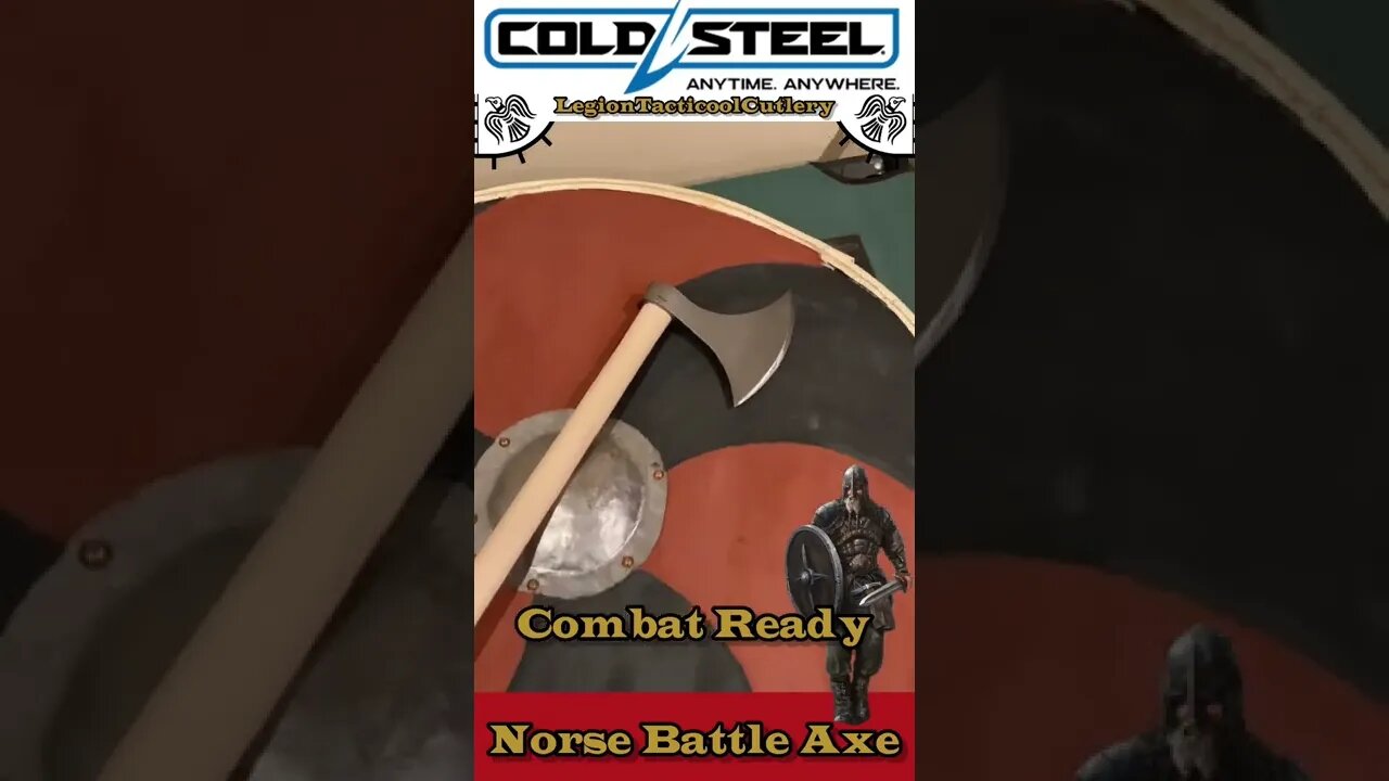 Cold Steel battle axe! #coldsteel