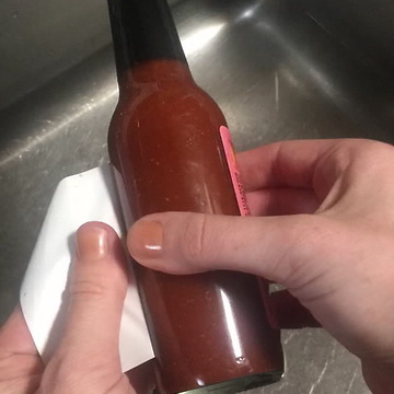 DIY Coasters: Removing the Label