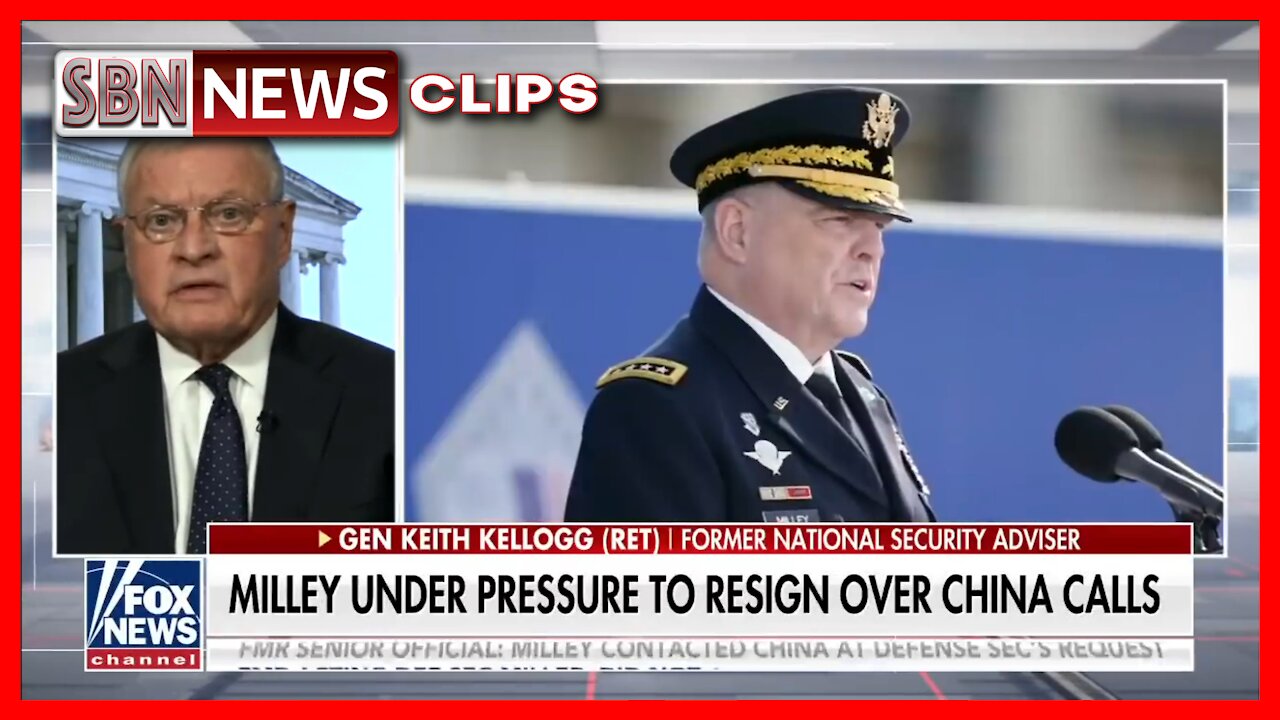 Gen. Kellogg Blasts Milley's 'Garbage' Claims About Trump's Final Months - 3897