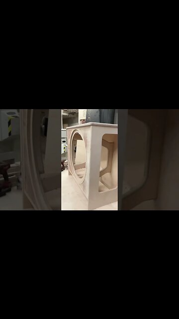 Starting to look like a box | 33” Sub 🔊 for the home system getting closer