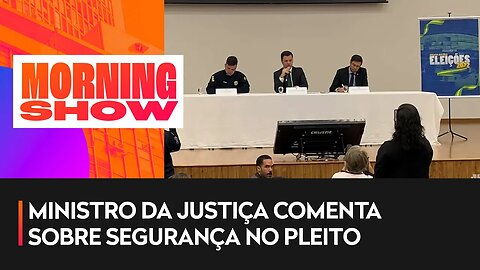 Anderson Torres fala em Brasília sobre as eleições