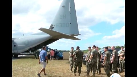 Crowd gets ready for the Annual Stuart Air Show