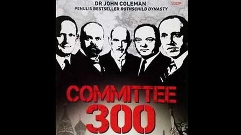 'THE COMMITTEE OF 300' -"There will be no middle class, only rulers & servants"~Dr John Coleman (1994) Free Book PDF