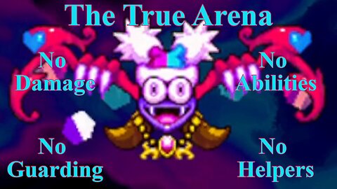 Kirby Super Star Ultra: The True Arena (No Damage | No Abilities | No Guarding | No Helpers)