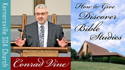 Discover Bible Studies (Conrad Vine)