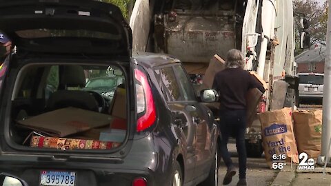 Baltimore City DPW will not resume curbside recycling collections next week