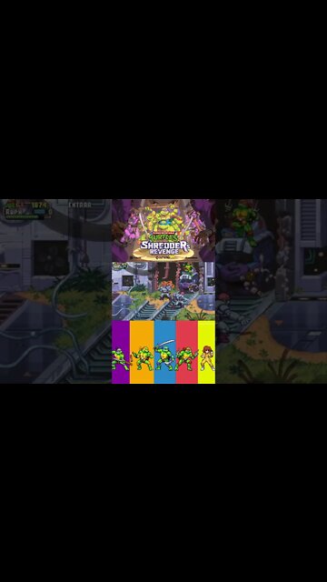 TARTARUGAS NINJAS SHORTS #74 - FASE 13