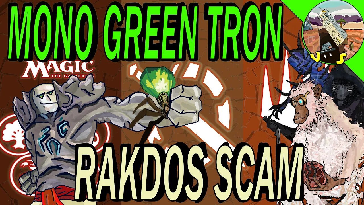 Mono Green Tron VS Rakdos Scam｜Yep That's a Blood Moon ｜Magic the Gathering Online Modern League Match