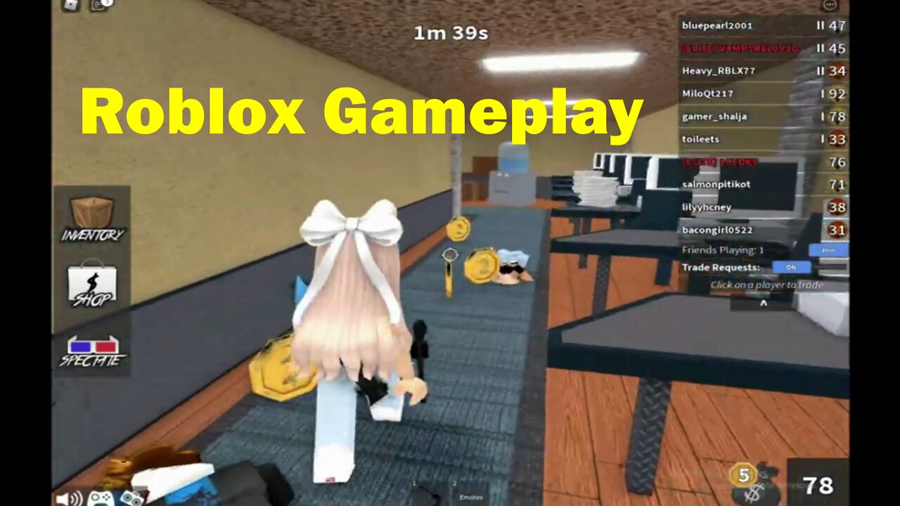 Killing the murderer | Roblox gameplay