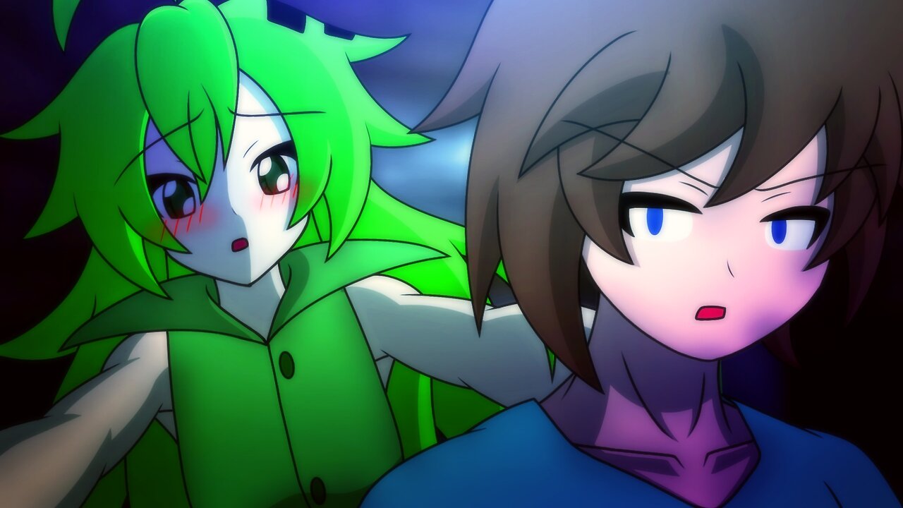 Creeper-Girl Wants Steve's Attention (MinecraftAnime)