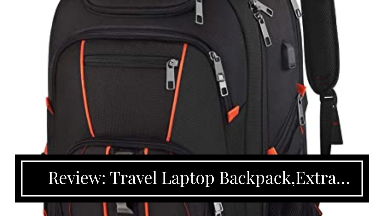 Review: Travel Laptop Backpack,Extra Large 18.4 inch Gaming Laptop Backpacks with USB Charging...