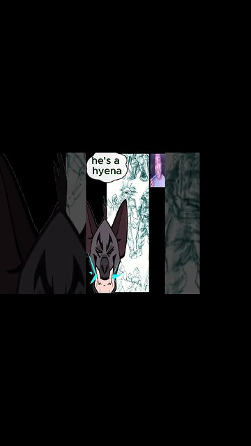 Dee Jay Hyena #speeddrawing #shorts