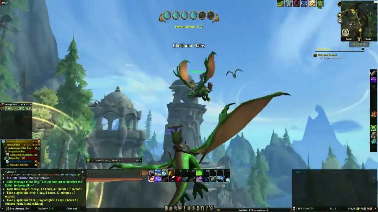 World of Warcraft Dragonflight Ohn'ahran Banners