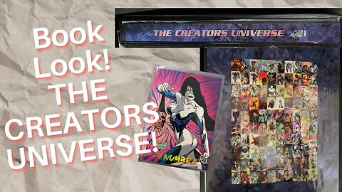 Book Look! The Creators Universe trading card set!