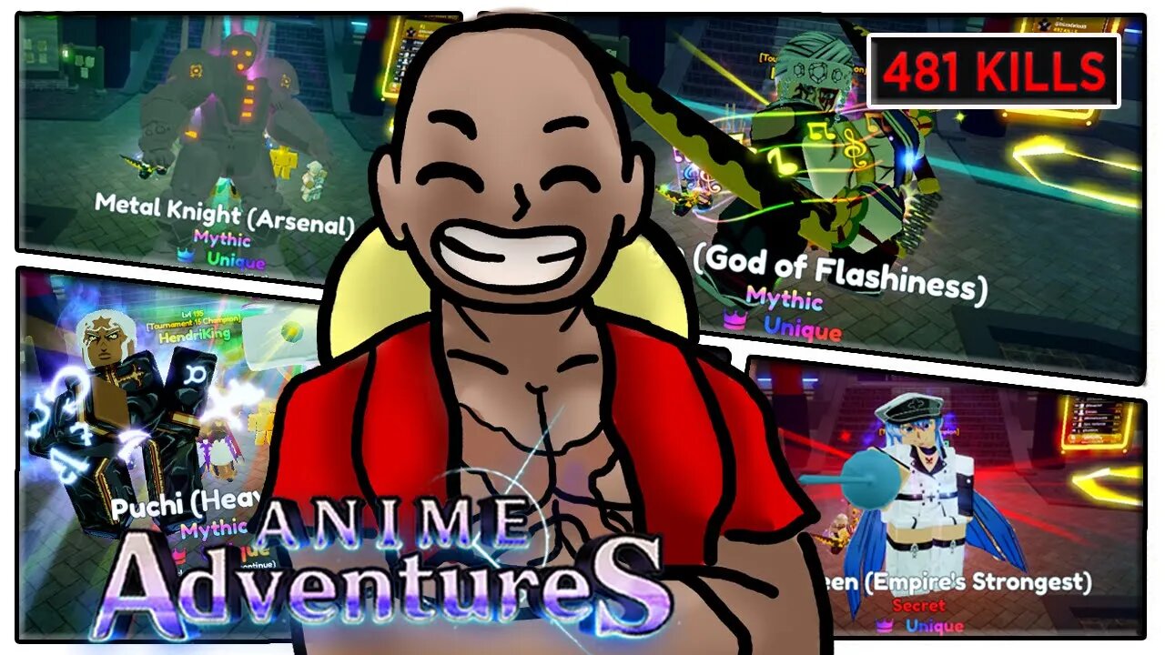 FUI NO TORNEIO 19 NA CONTA DO SORTUDINHO E 𝗕𝗥𝗜𝗡𝗤𝗨𝗘𝗜 𝗠𝗔𝗜𝗦 𝗤𝗨𝗘 𝗔 𝗕𝗥𝗜𝗡𝗖𝗔𝗗𝗘𝗜𝗥𝗔 no ANIME ADVENTURES