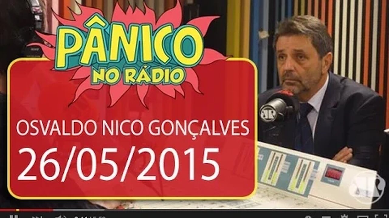 Osvaldo Nico Gonçalves - Pânico - 26/05/2015