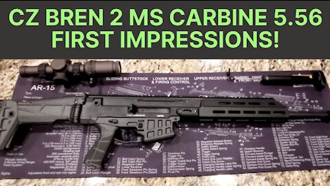 CZ Bren 2 MS Carbine 5.56 - First Impressions