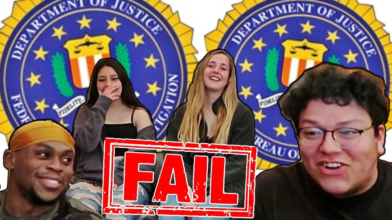 CAN YOU PASS THE FBI SECRET AGENT TEST... REACTION