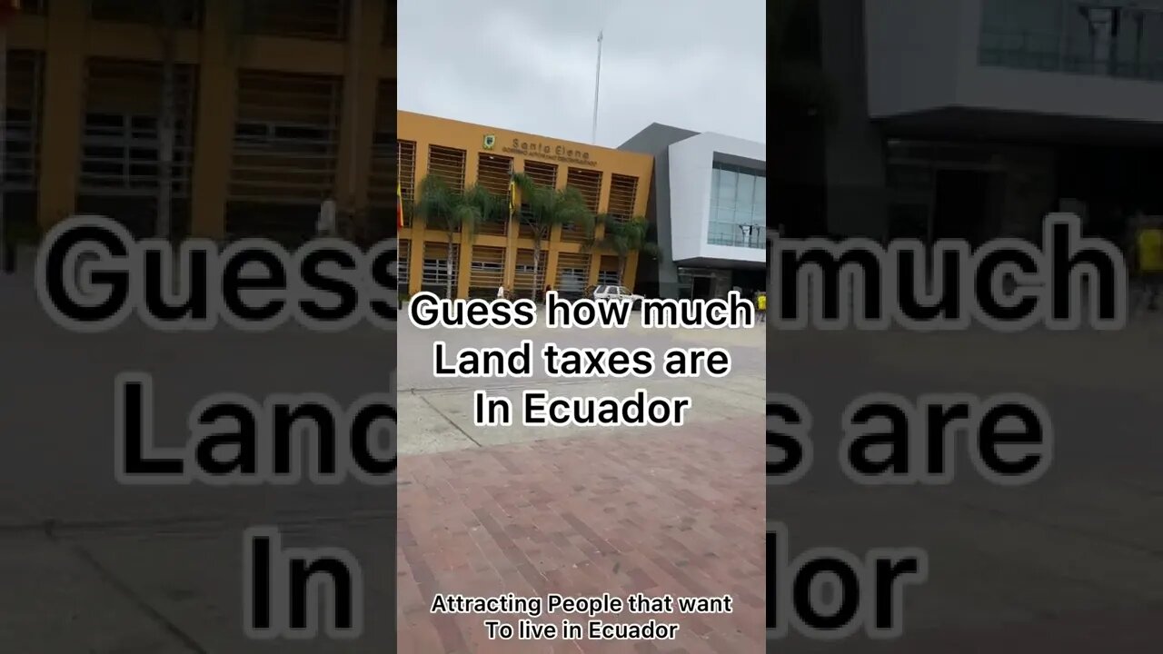 Pay land tax ecuador #Ecuador ##ecuadortravel #ecuadorlife #ecuadorcoast #building #wiersmerica