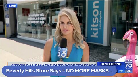 Beverly Hills Store says "No More Masks" (host K-von agrees)