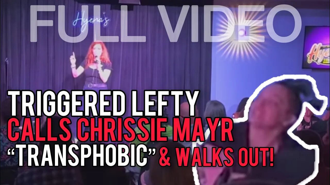 FULL VIDEO! Chrissie Mayr Triggers Leftist Heckler in Dallas over Dylan Mulvaney Joke! "Transphobic"