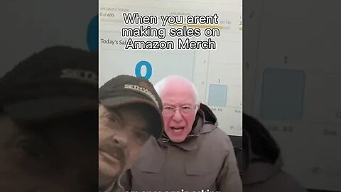 When You Aren't Making Sales on Amazon Merch on Demand POD Shirt Seller Life #funny #meme #shorts